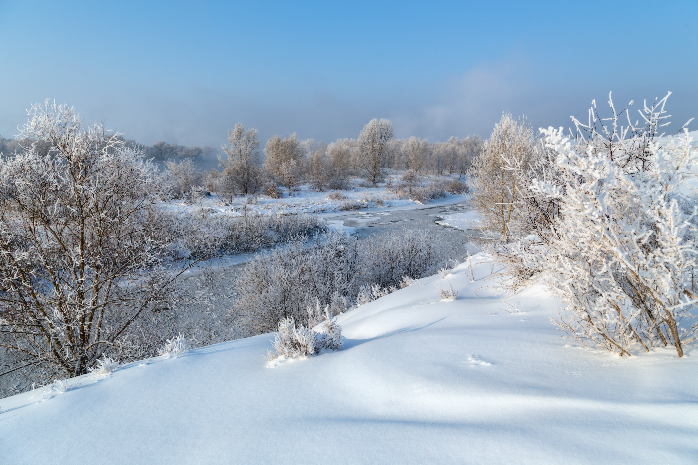 Зимний этюд