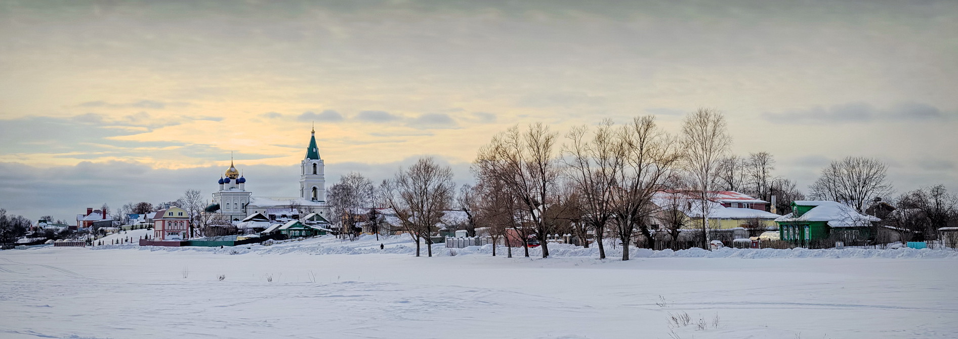 Зимний вечер.