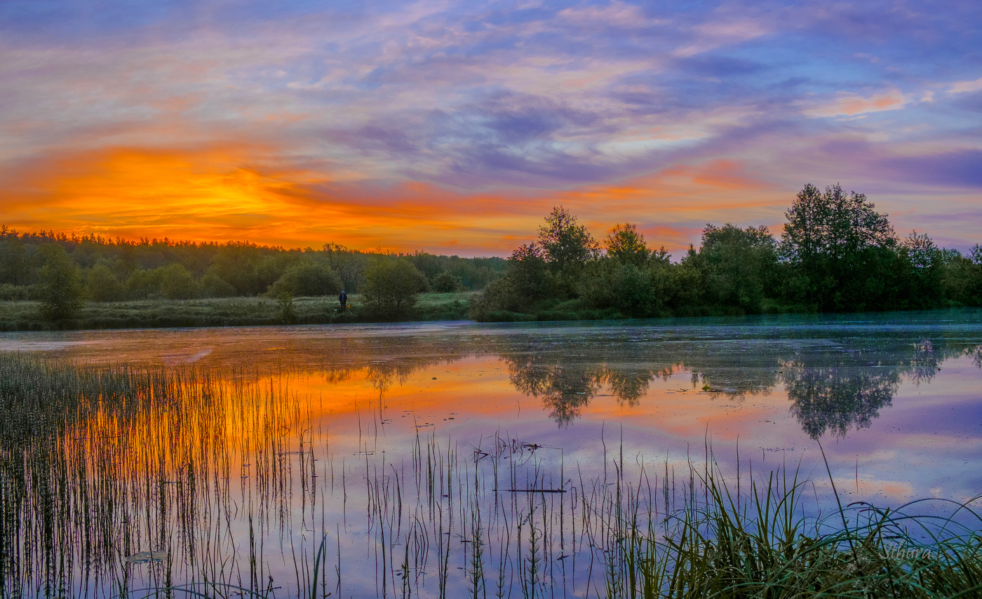 Утренние облака.