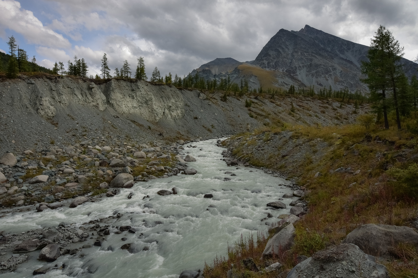 Река Аккем горный Алтай