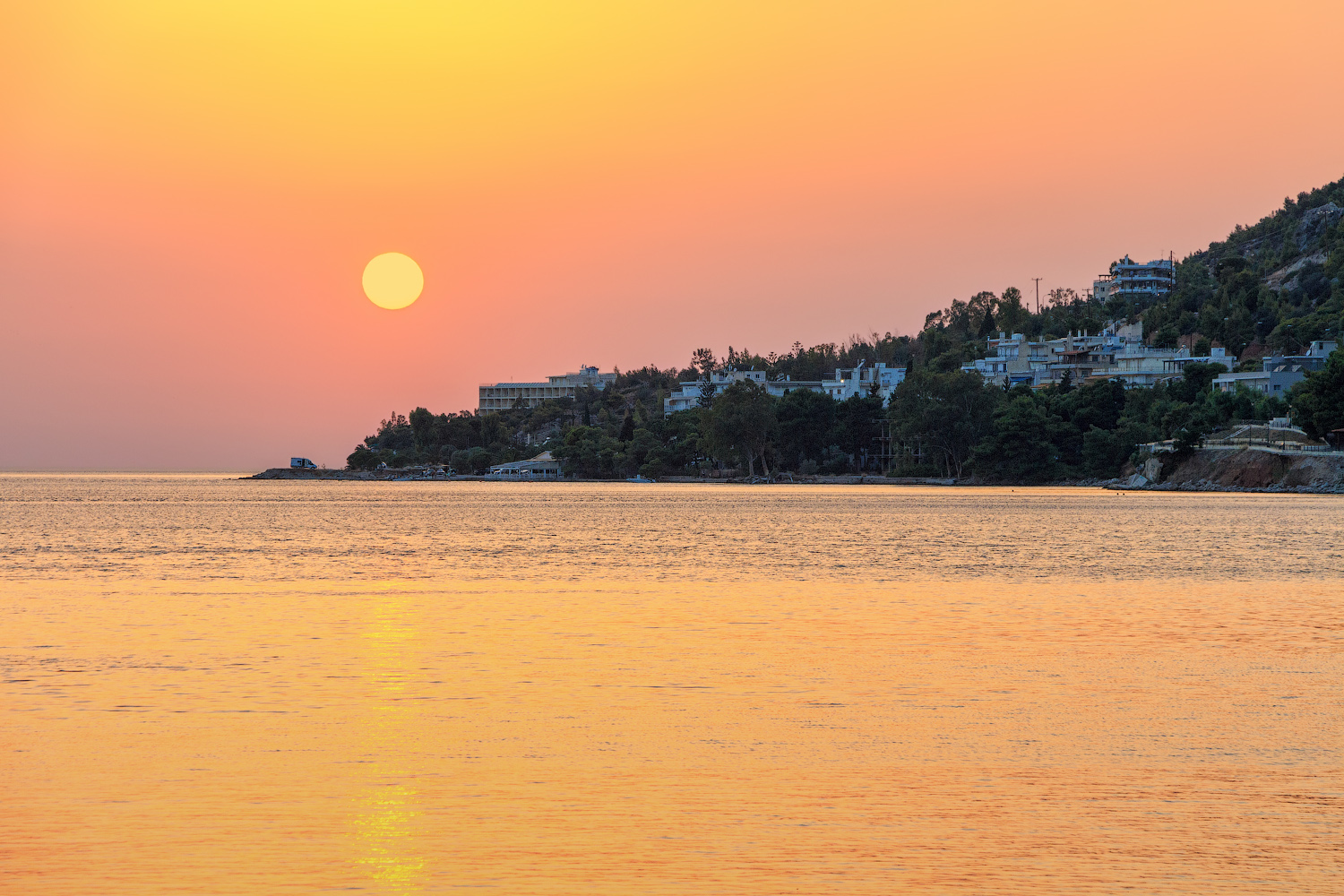 Золотой закат