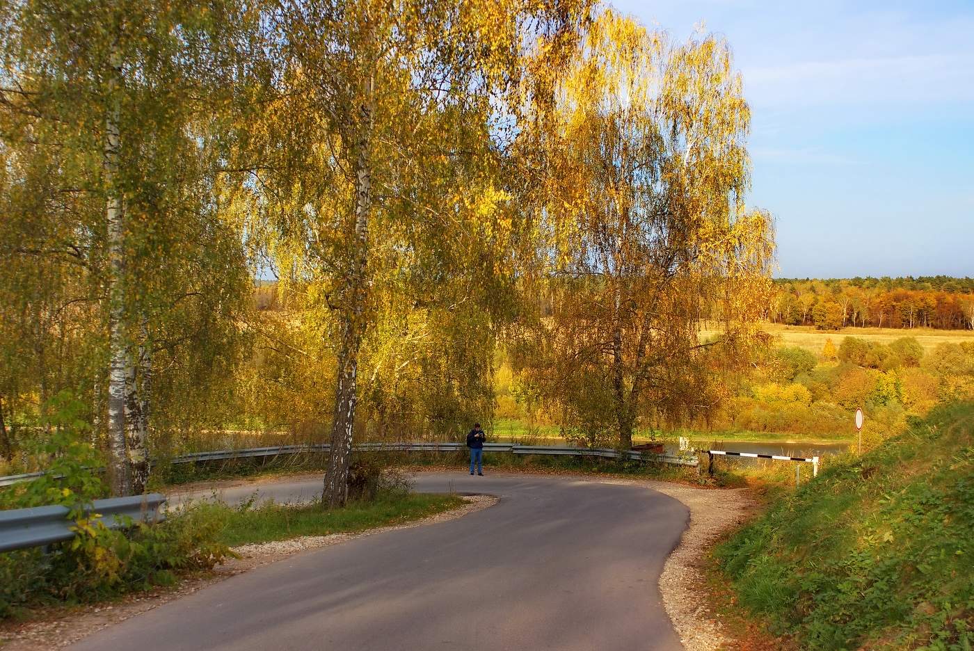 Осенний сюжет из Тарусы