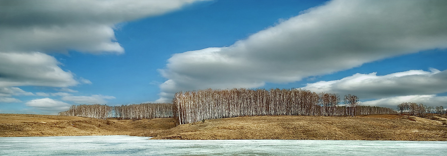 Плывущие по весне.