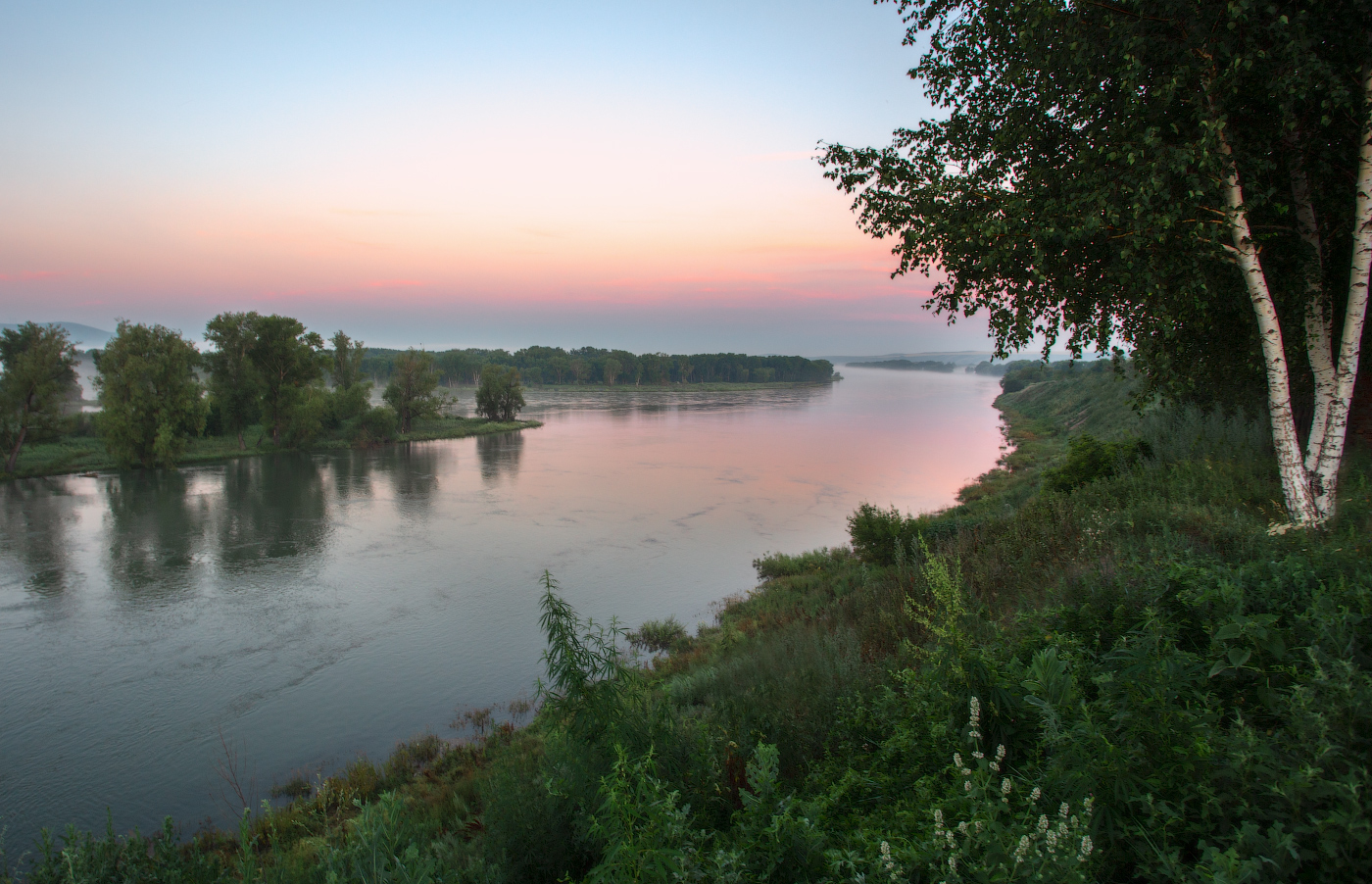 На утренней заре