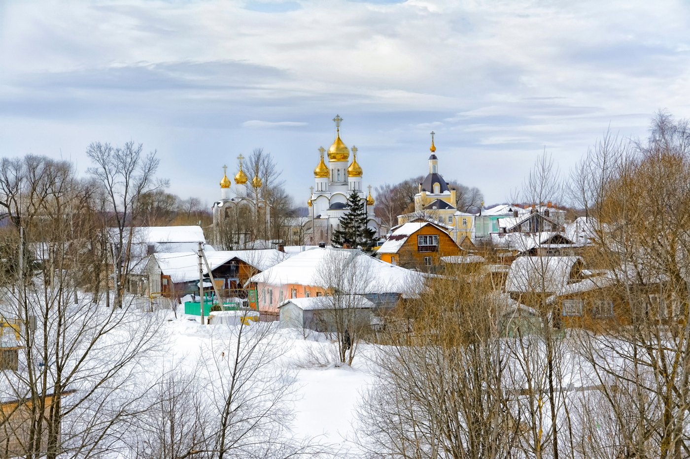 зима в Русском городке
