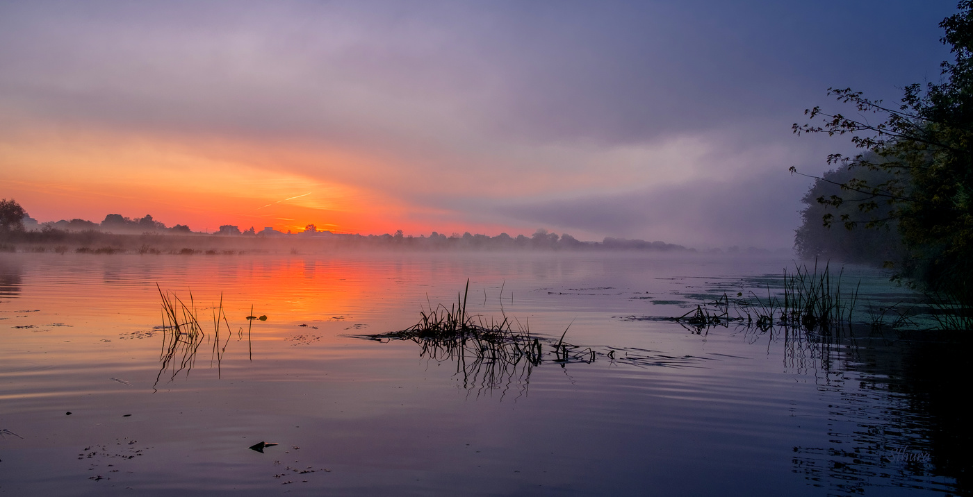 Утро летнее.