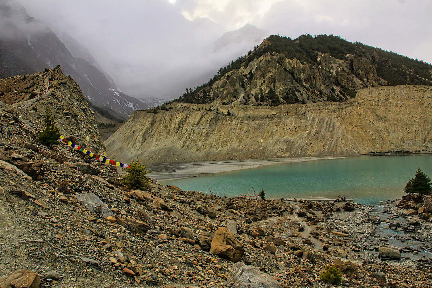 У озера Гангапурна