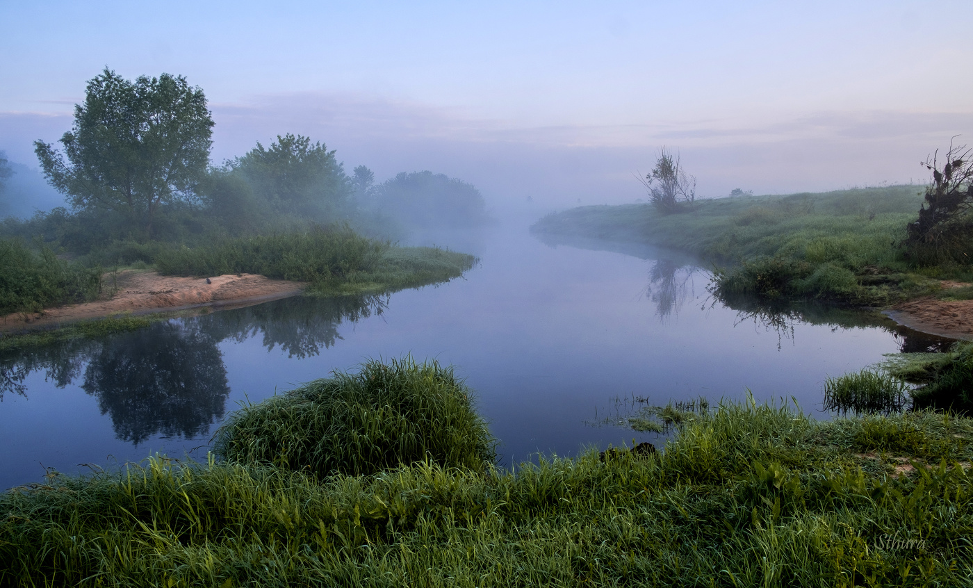 Утренняя тишина.