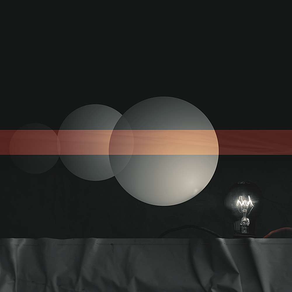 бледная красная линия