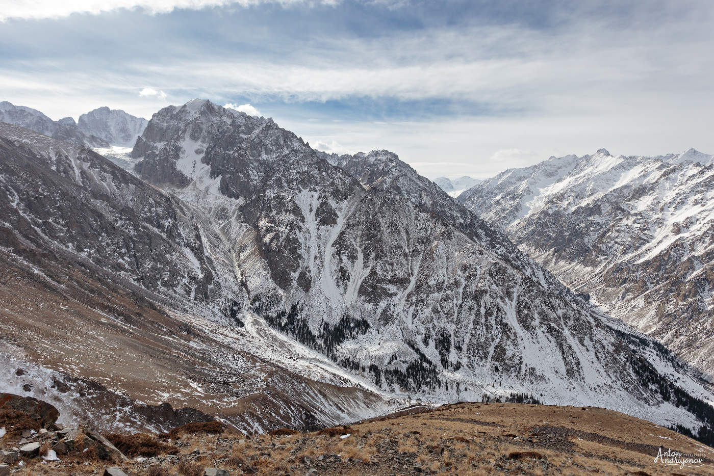 По дороге на пик Комсомолец