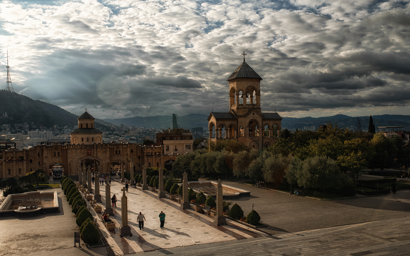 На холме Святого Илии.