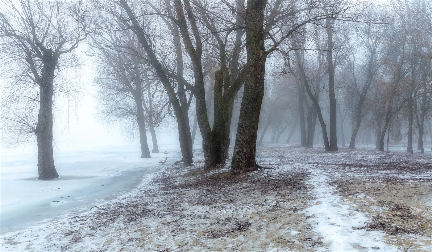 УТРО ПОГЛОТИЛ ТУМАН...