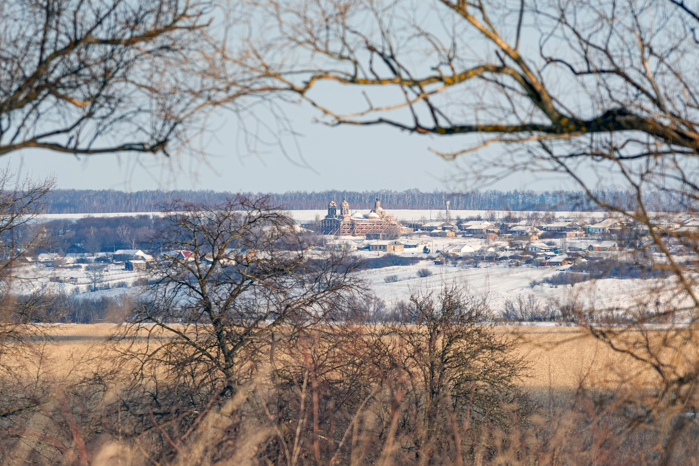 на границе с Рязанщиной
