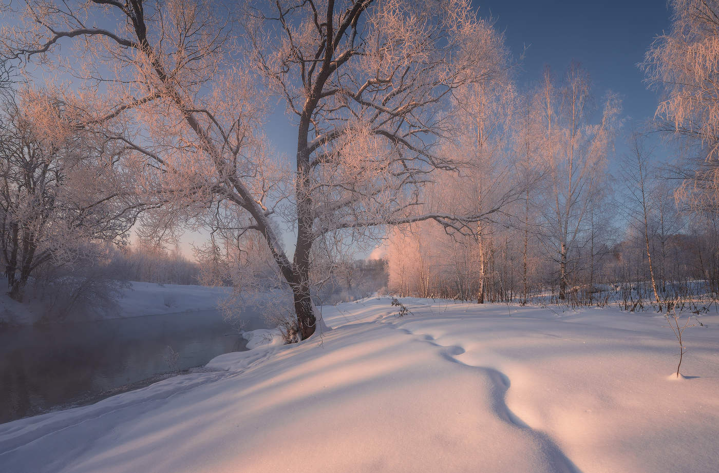 Зимы природный макияж