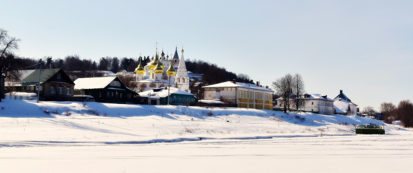 Заснеженный городок