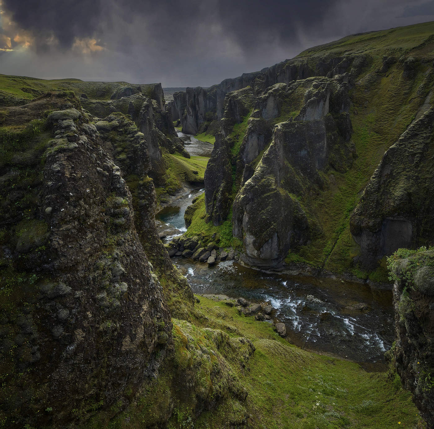 Странные пейзажи Исландии...