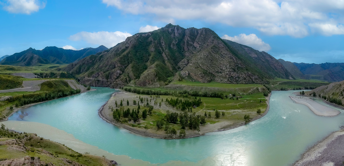 Слияние Катуни и Чуи