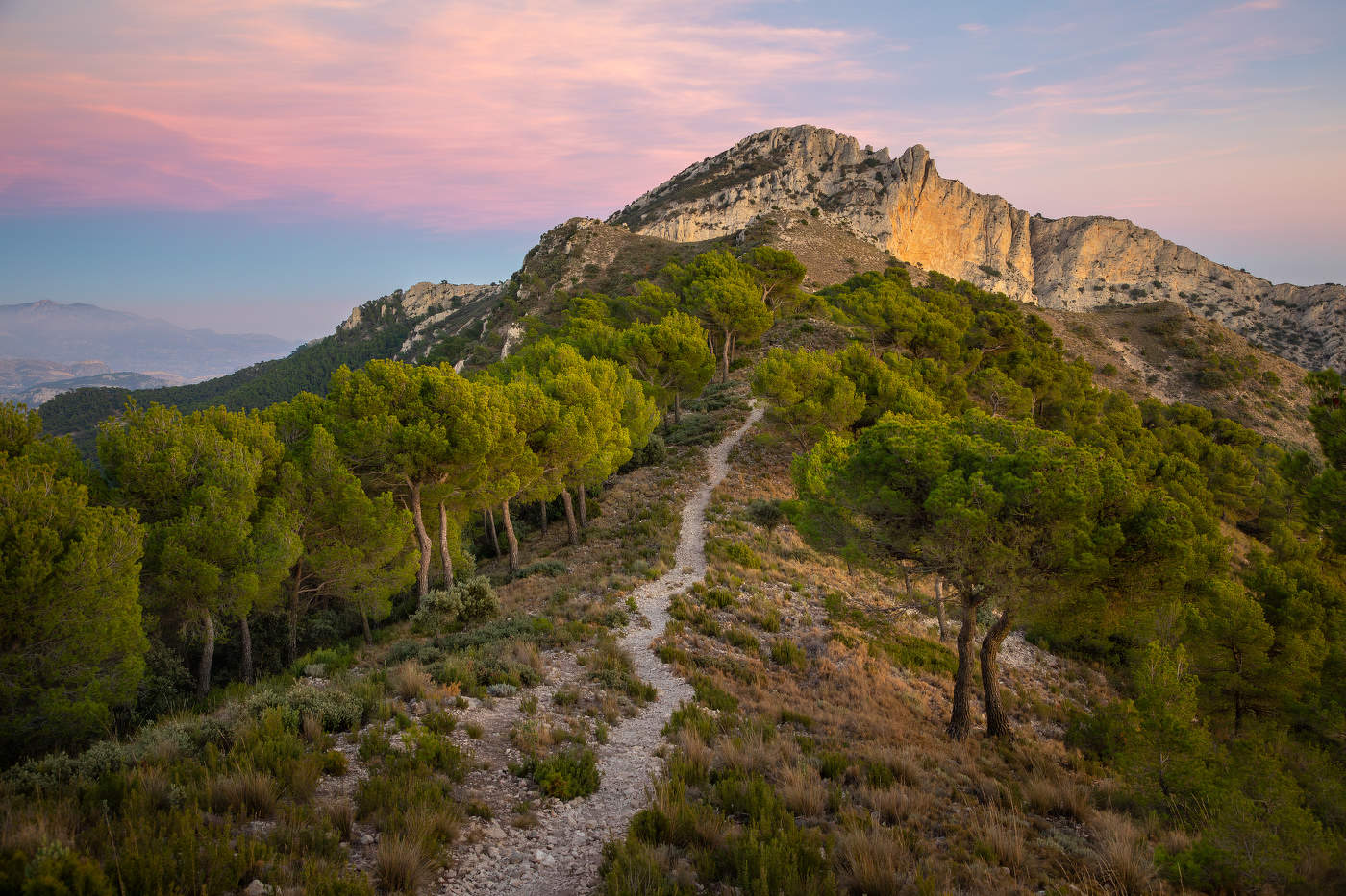 Вечер в горах