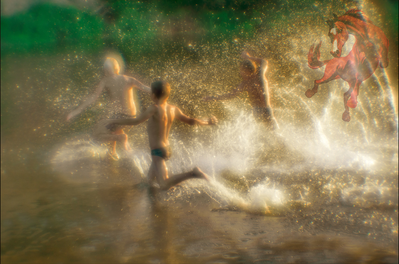 Красный конь