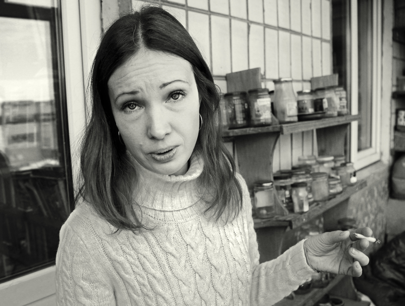 "Так и что вы мне имели сказать?"