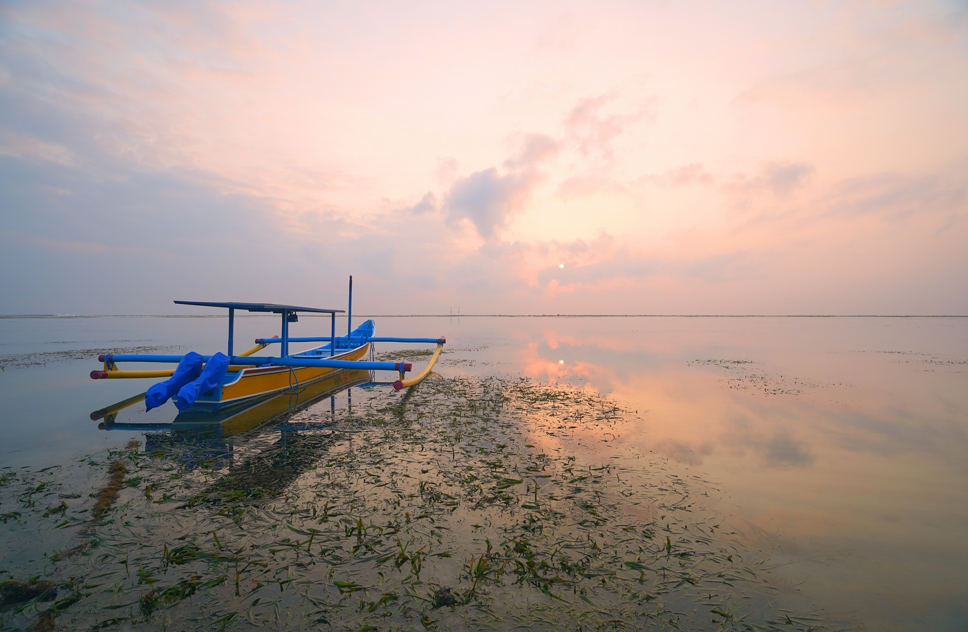Розовое утро
