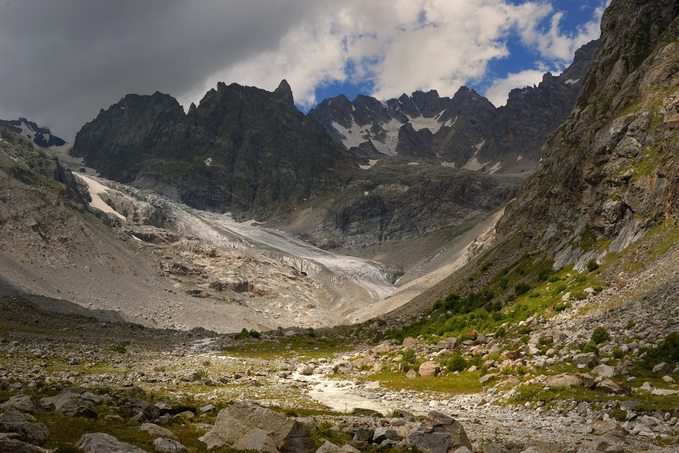 Лето в горах Кавказа