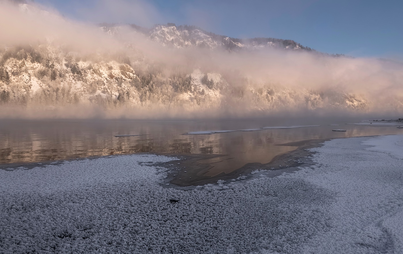 Морозный Енисей