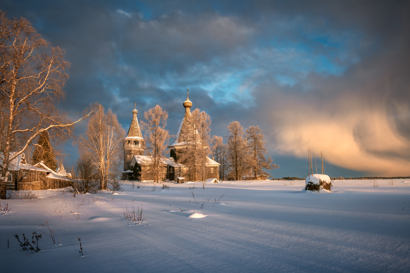Утро января....