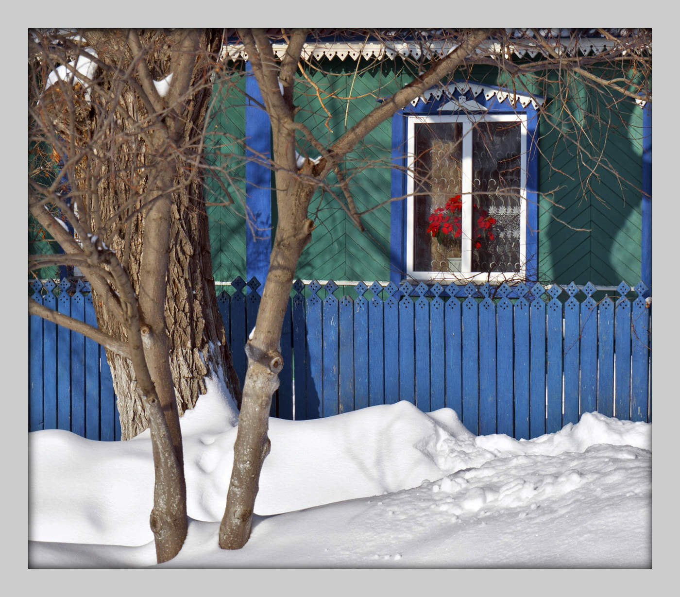 Весна в окошке