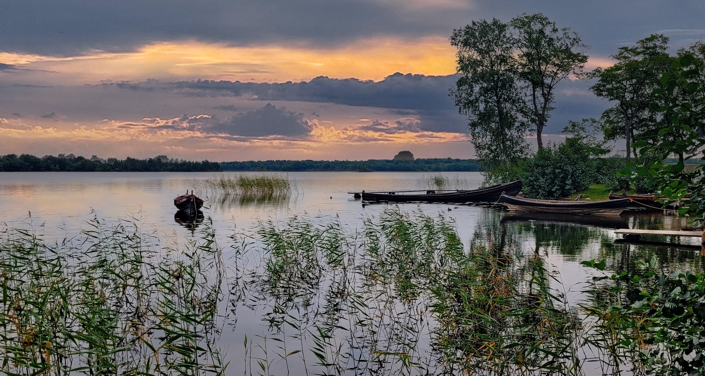 На Онежском озере.