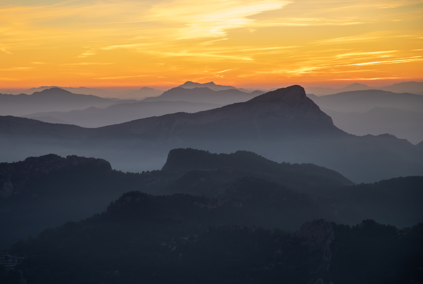 После заката