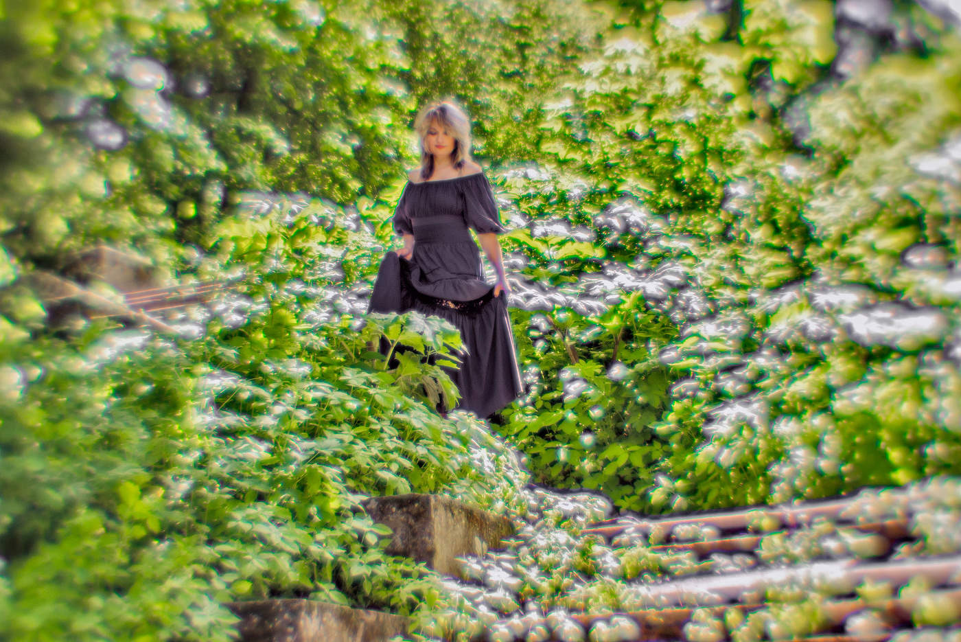 Старинный парк.