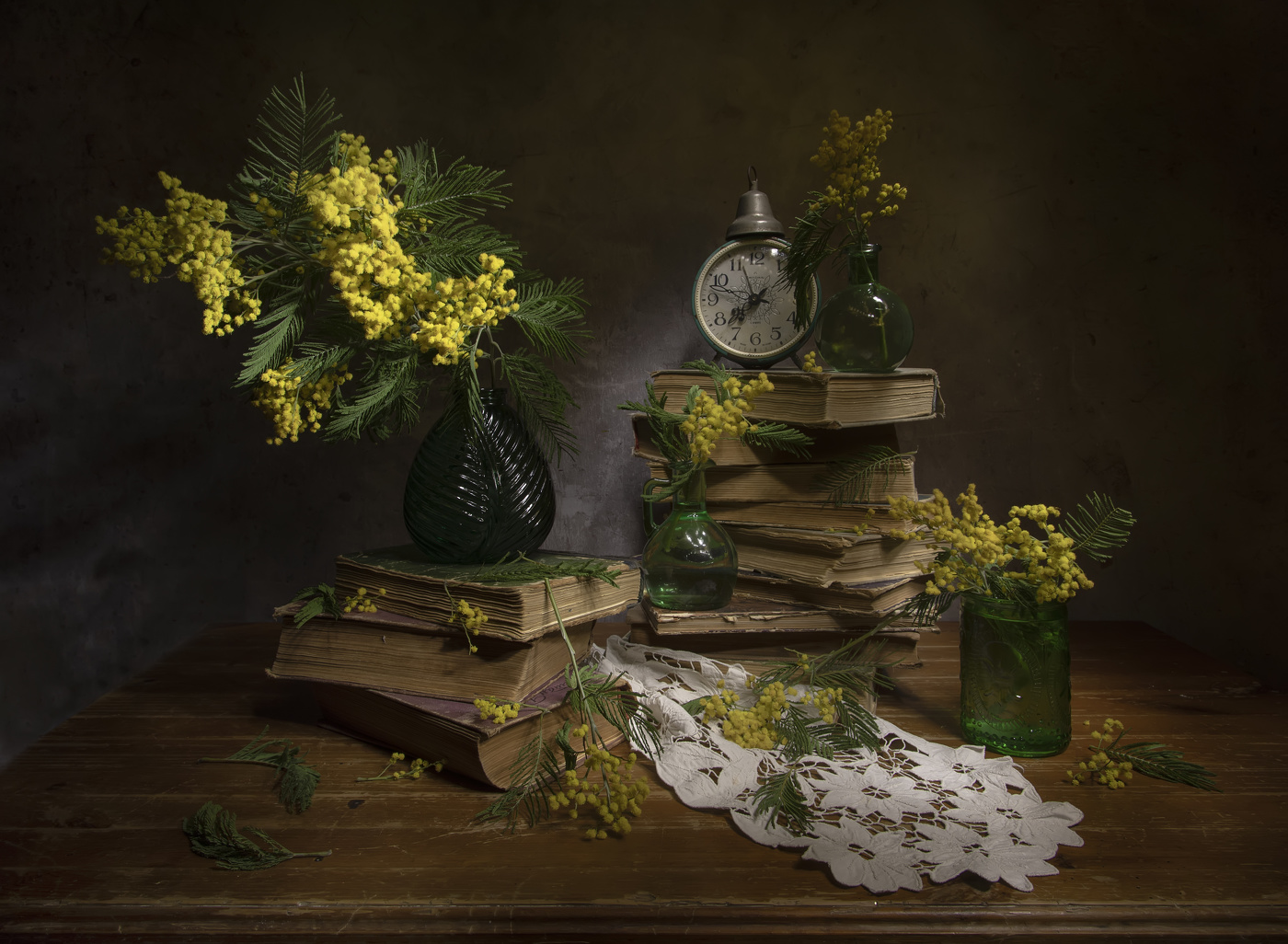 Мимозное... желто-пушистое настроение))))