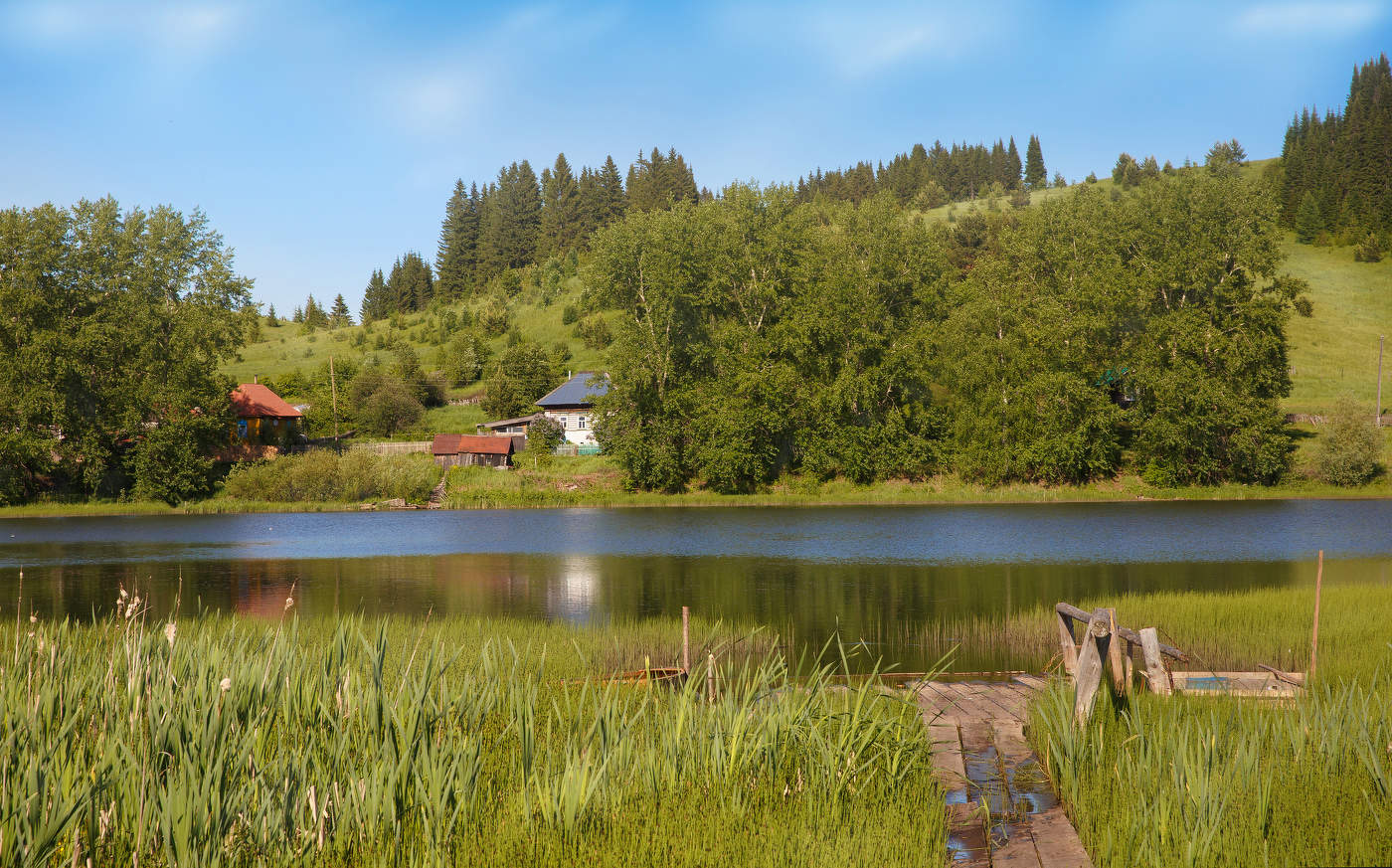 "Деревенский пейзаж"