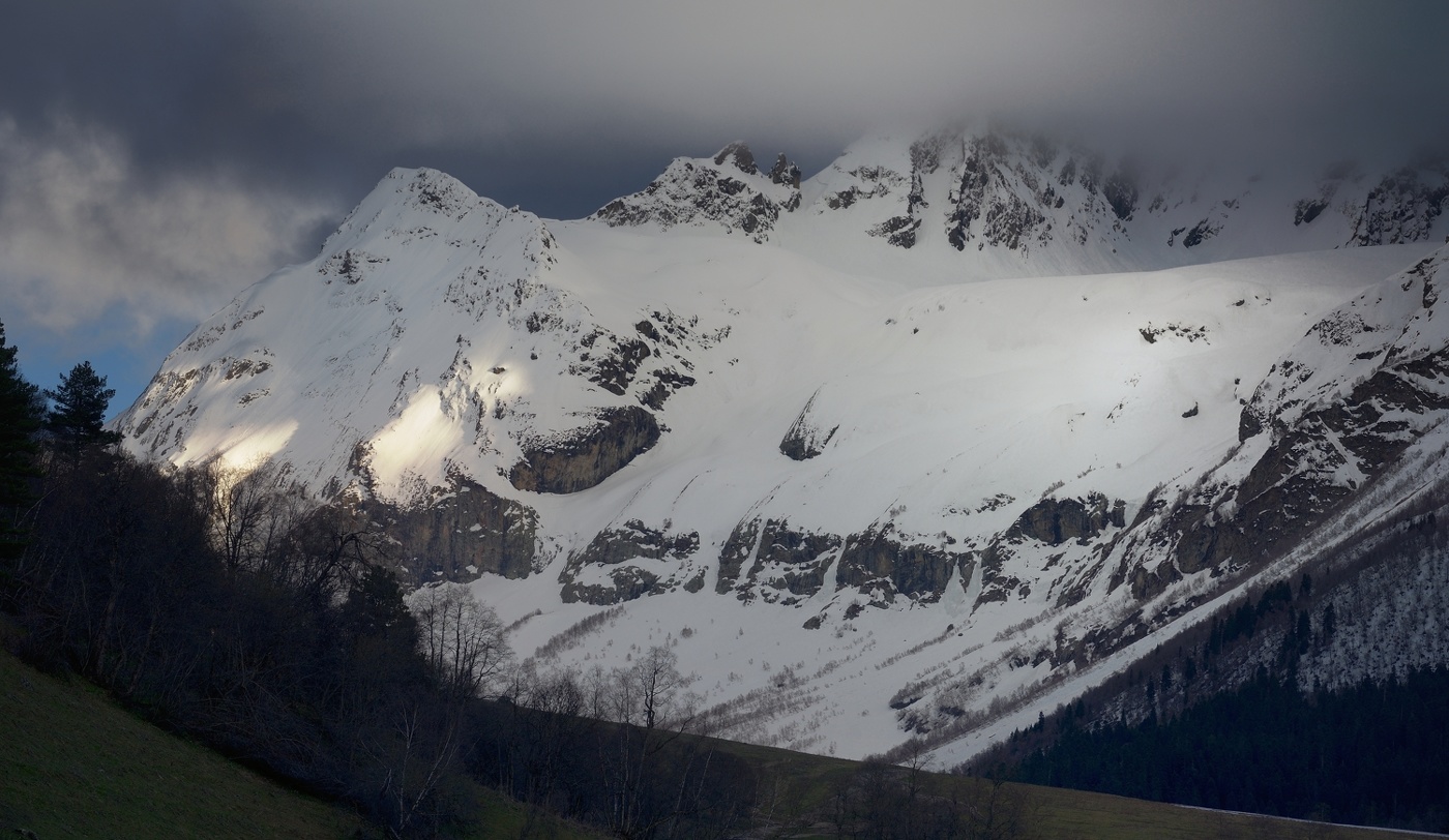 Вечер в горах