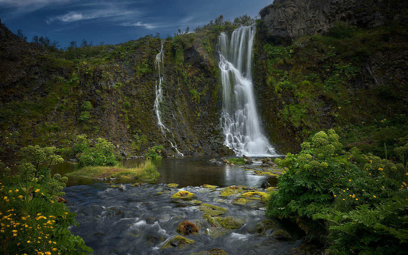 Странные пейзажи Исландии...
