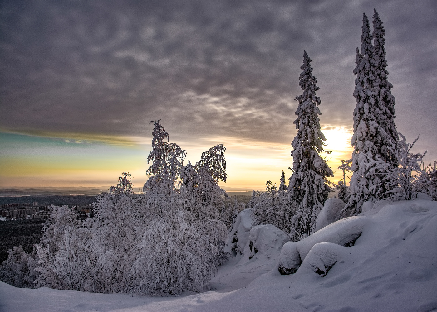 Зимний день