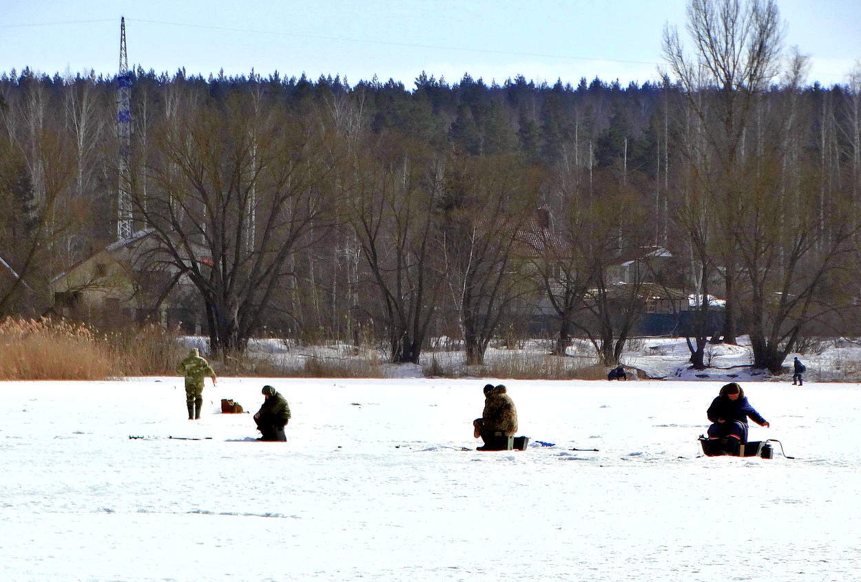 Мартовские посиделки рыбаков
