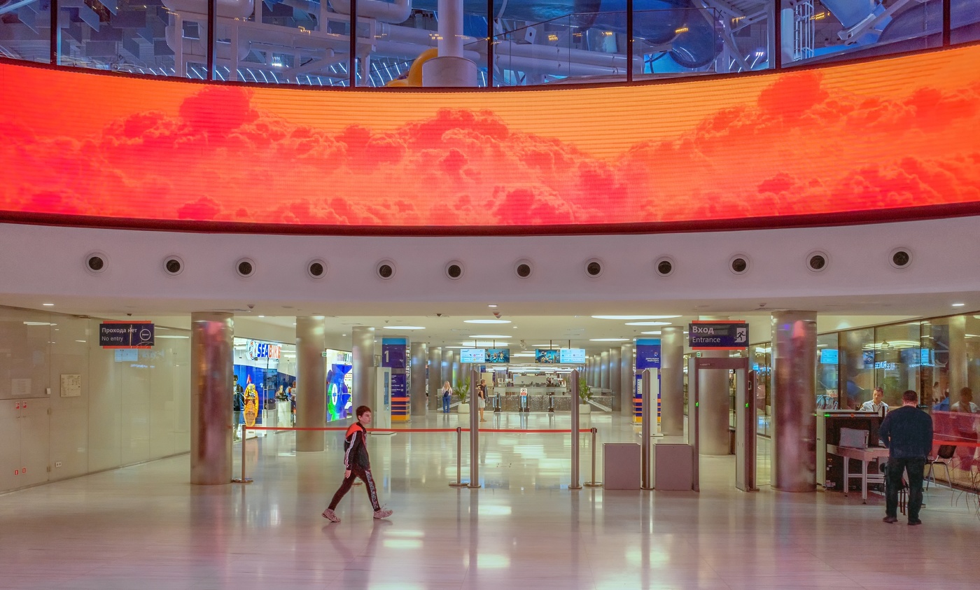 В бассейне ДС Лужники