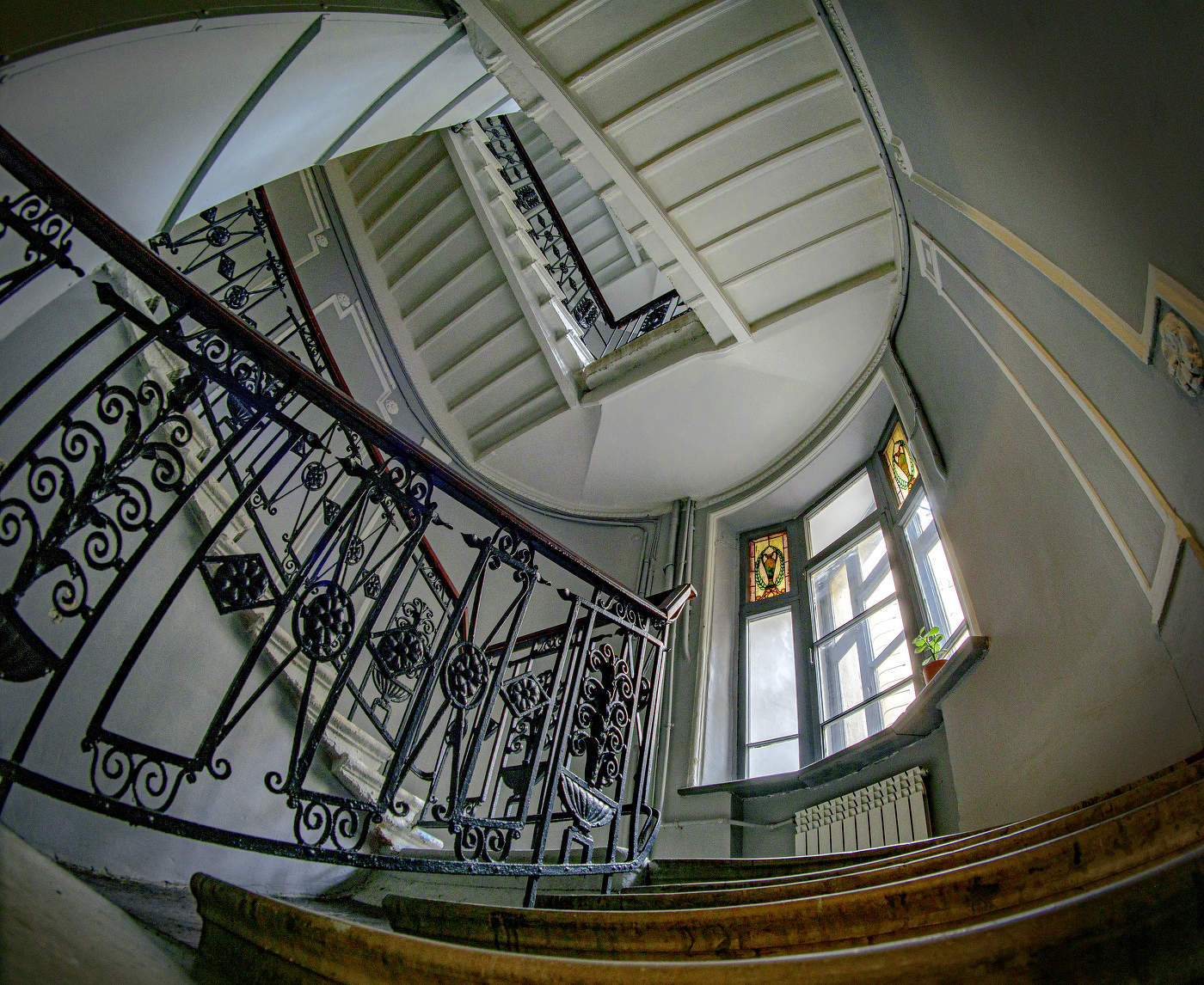 Линии с окном