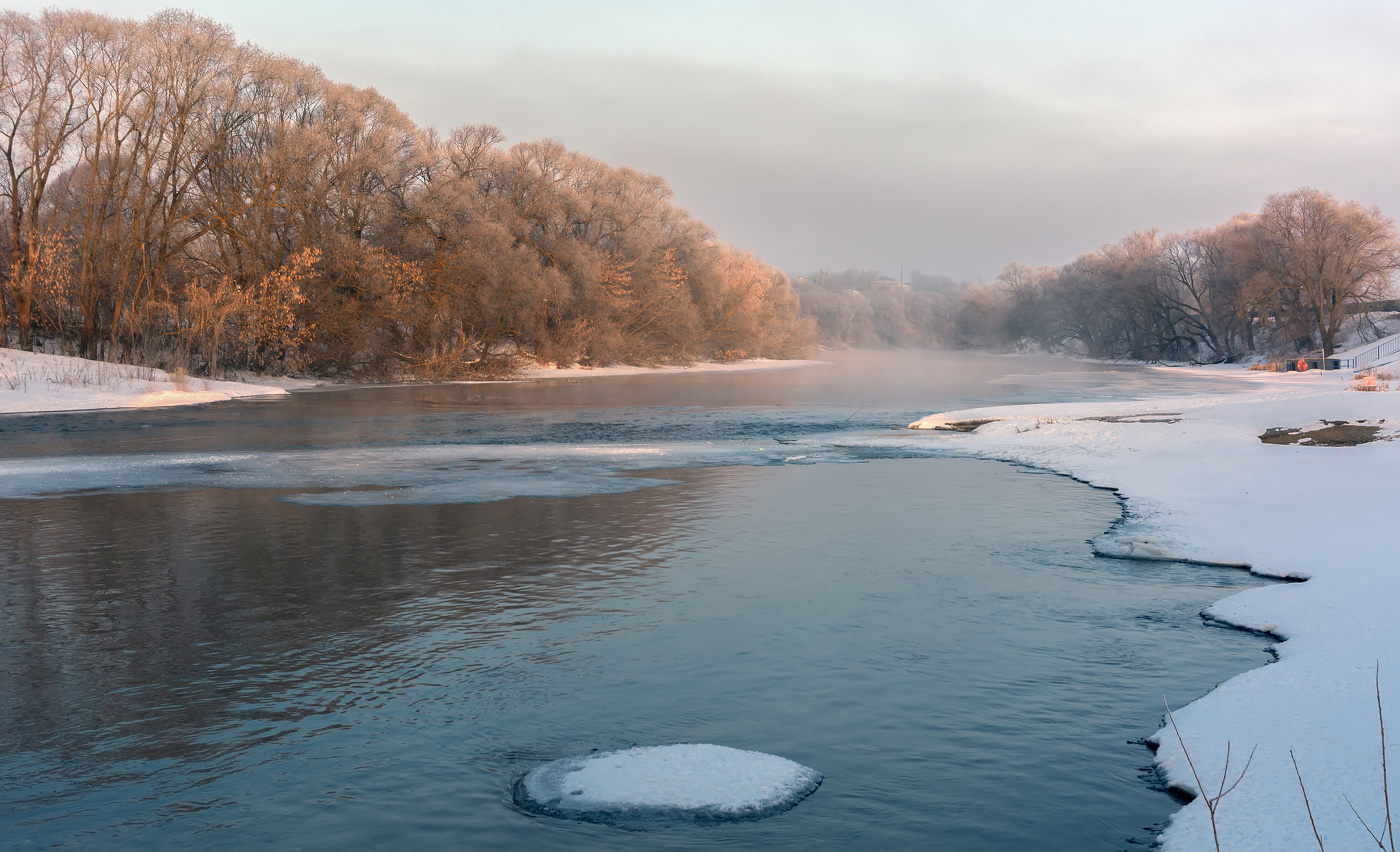 туманным восходом