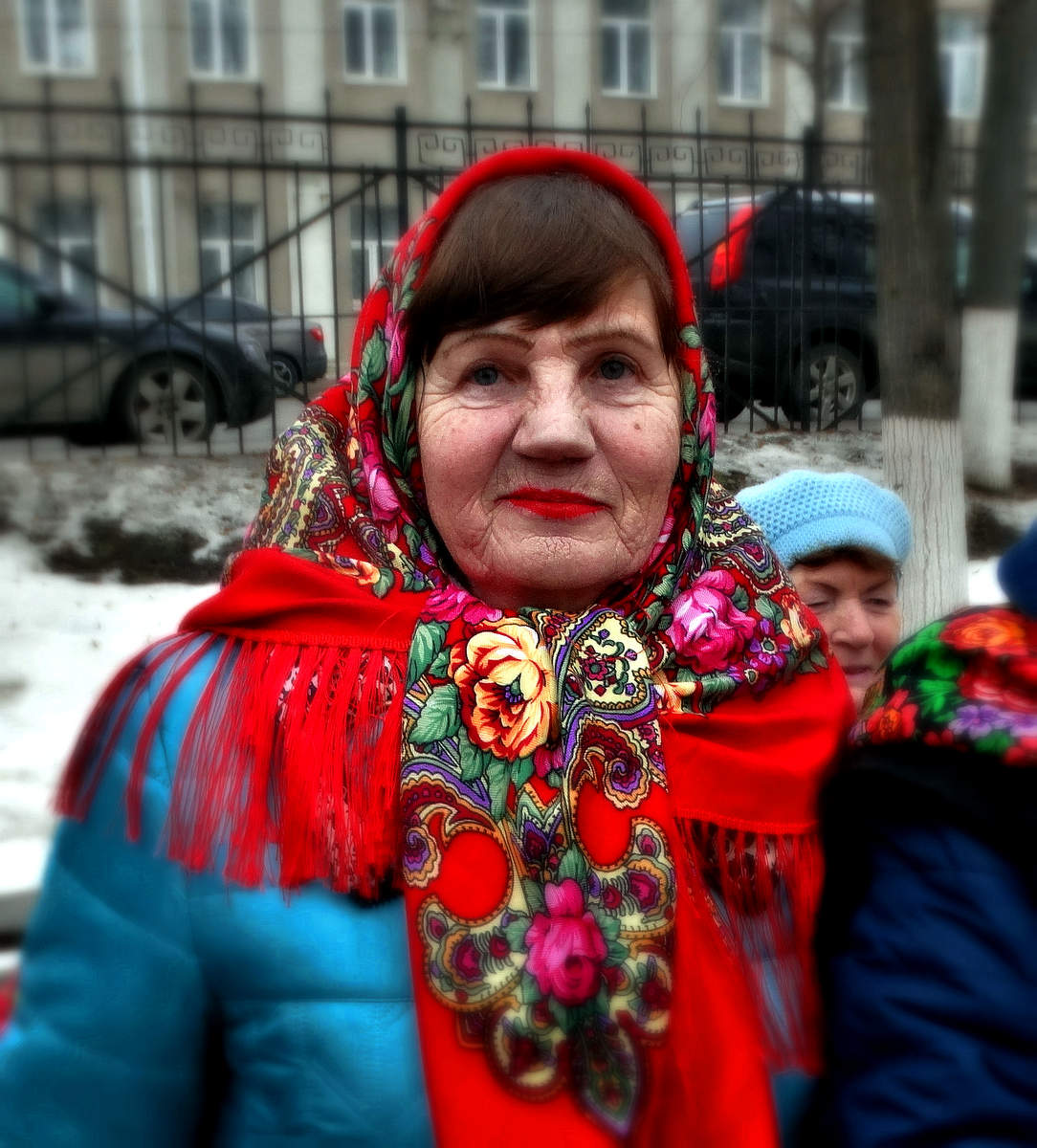 Бабуля на Масленицу