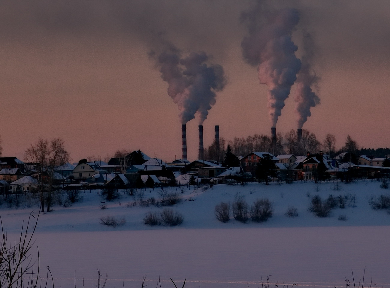 Мартовские сумерки.