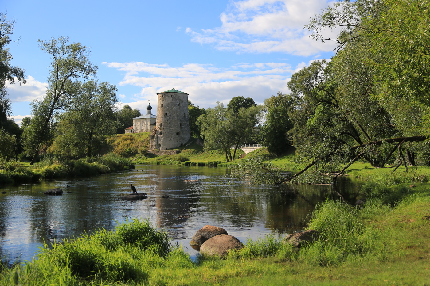 На берегу Псковы