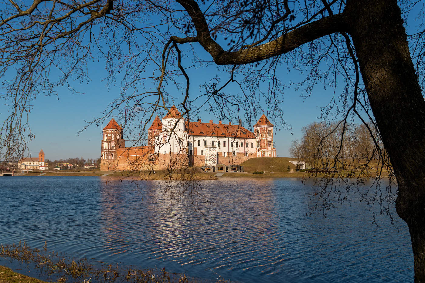 У стен Мирского замка