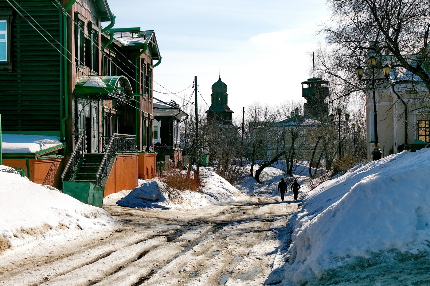 *Весенним днём.**