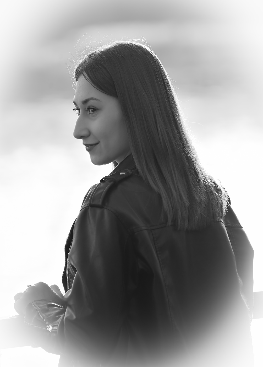 Уличный портрет.