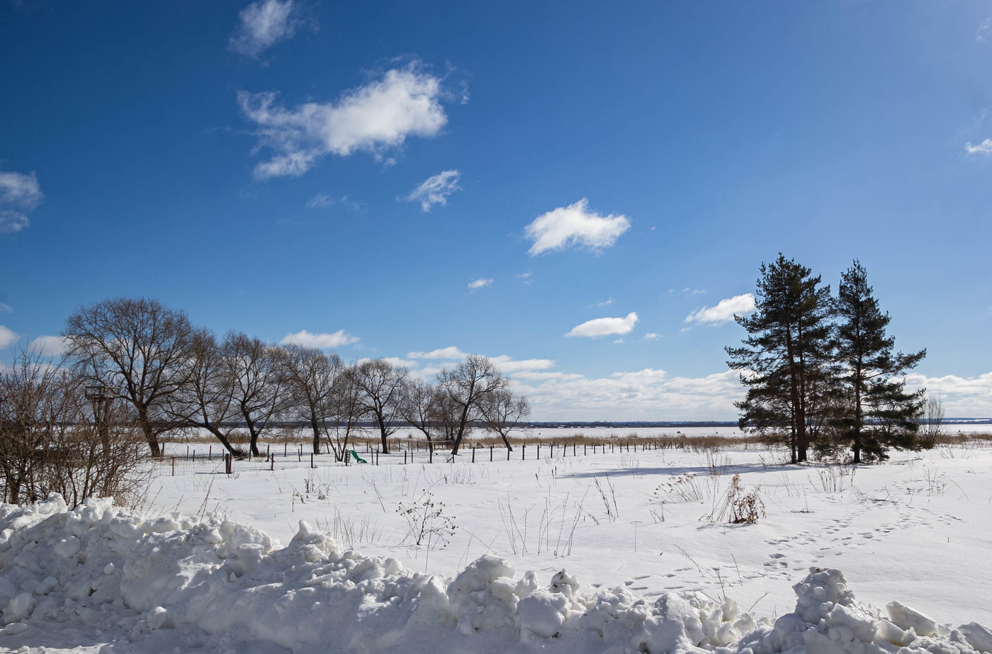 Небо весеннее