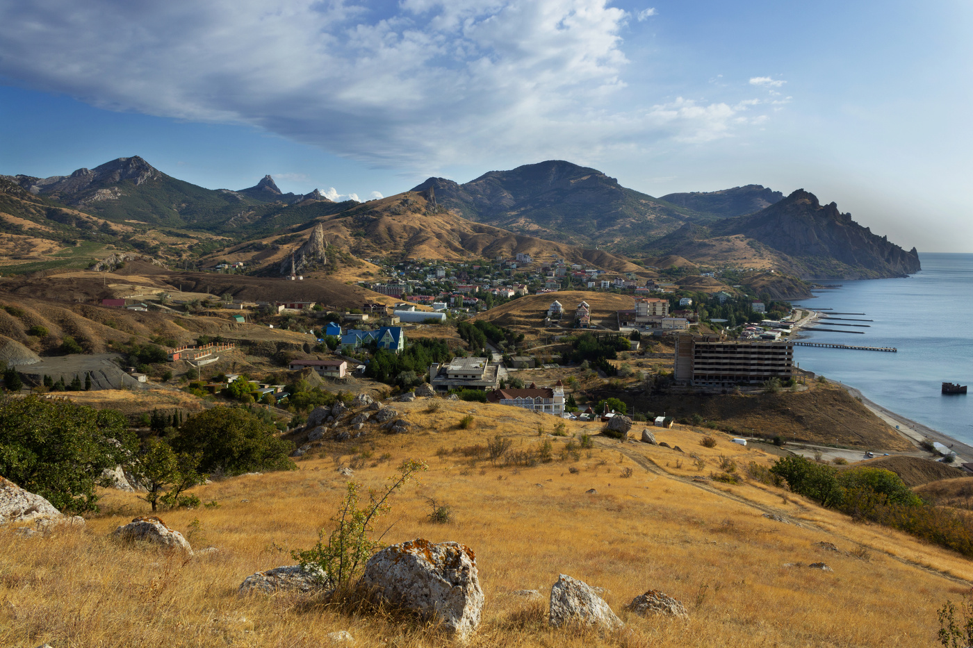 Визитная карточка поселка Курортное.