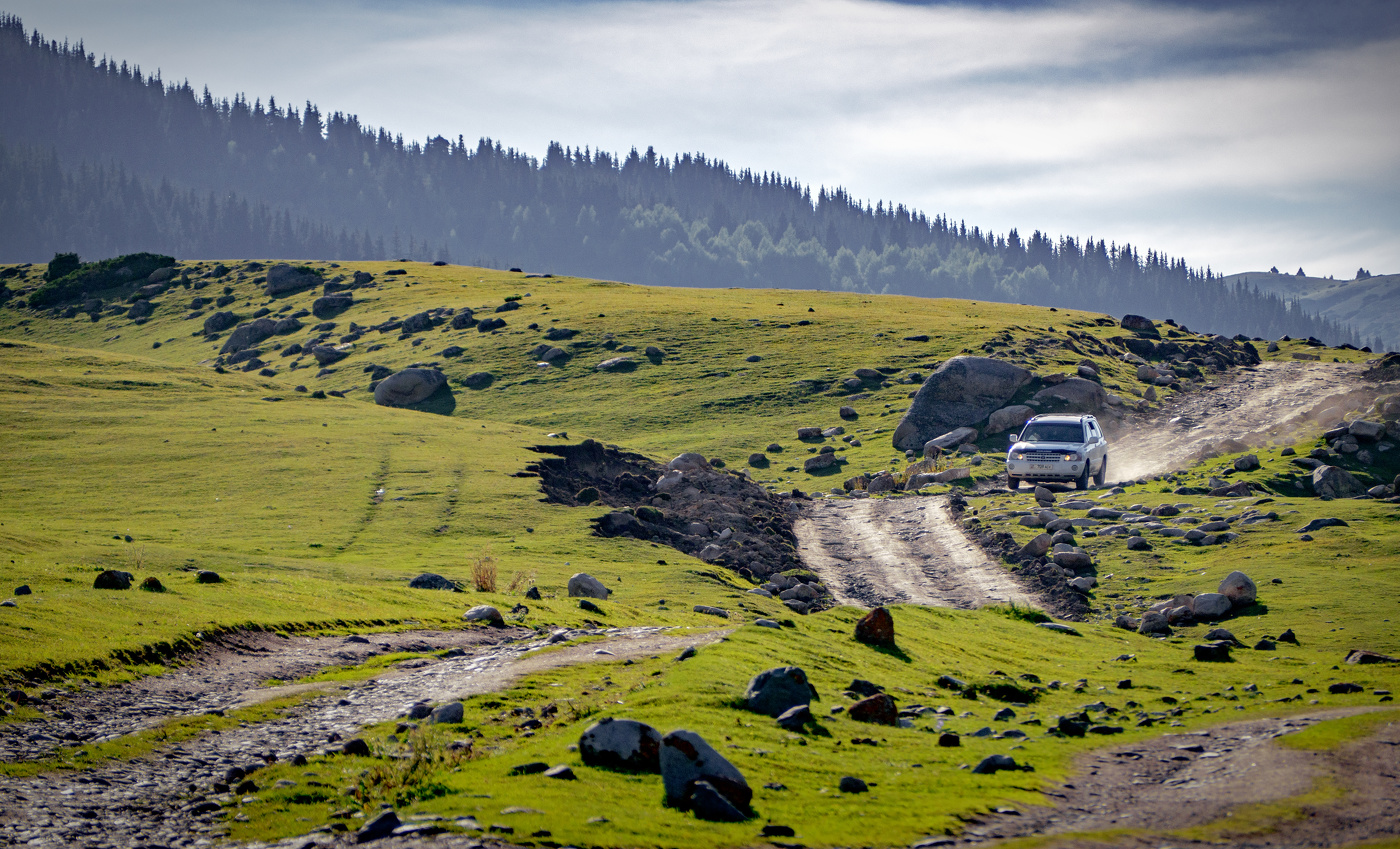 По горным дорогам